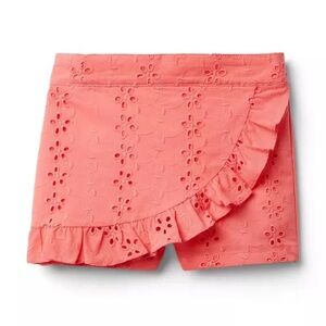 Janie&Jack Eyelet Ruffle Skort